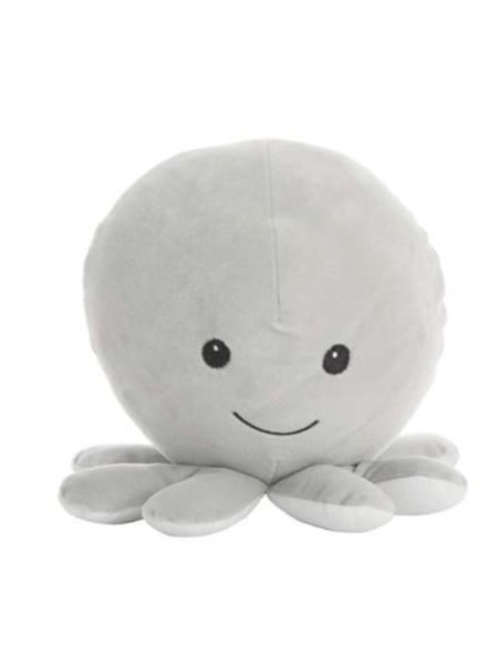 Jouet Peluche Gris Pieuvre 26 cm