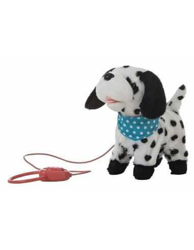 Peluche sonore Dalmatien Chien Musical 24 cm