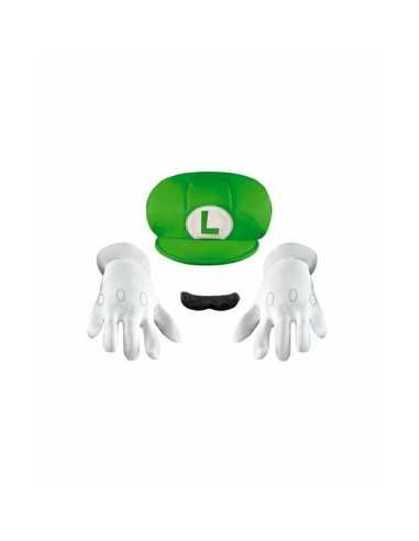 Accessori per travestimenti Super Mario Kit Luigi 4 Pezzi