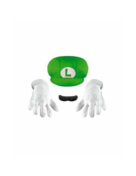 Accessori per travestimenti Super Mario Kit Luigi 4 Pezzi