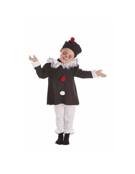 Costume per Bambini París Mimo Nero (4 Pezzi)