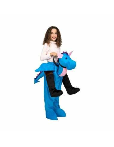 Verkleidung für Kinder My Other Me Ride-On Blau Einheitsgröße Drache