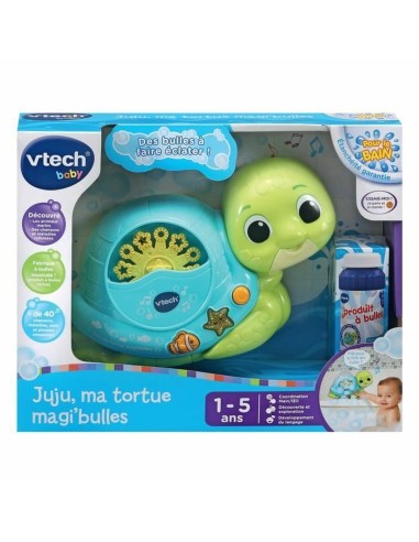 Bath Toys Vtech Baby Juju ma tortue magi bulles