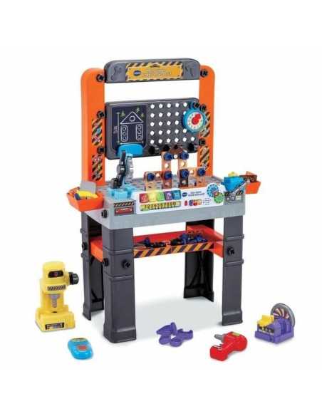 Jeu d'outils pour les enfants Vtech Mon super établi interactif 62 Pièces