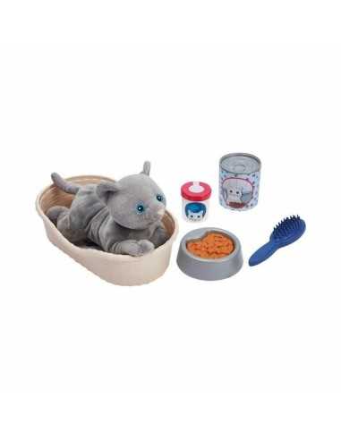 Peluche Ecoiffier Gatto Multicolore