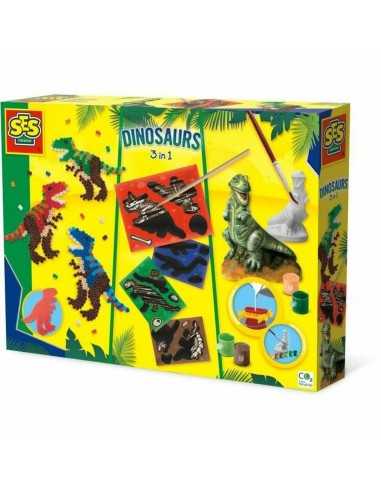 Craft Game SES Creative Dinosaurs 3 in 1