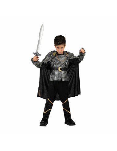 Costume for Children My Other Me Male Viking Black Grey (5 Pieces)