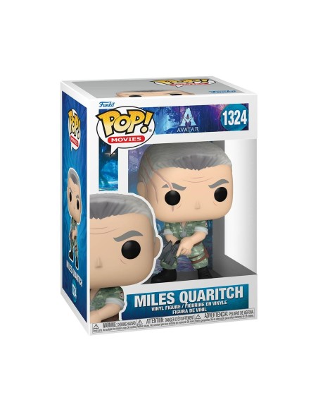 Sammelfigur Funko Pop! Movies: 1324 Avatar - Miles Quaritch