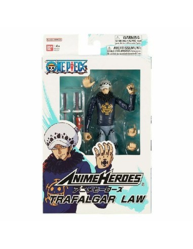 Personaggi d'Azione One Piece Bandai Anime Heroes: Trafalgar Law 17 cm