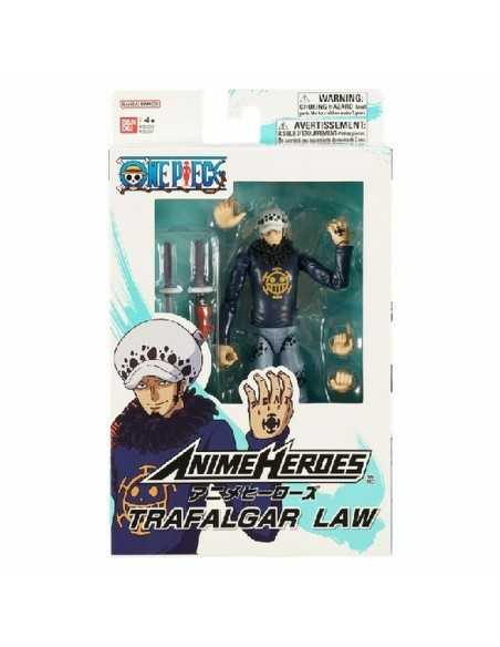 Figurine d’action One Piece Bandai Anime Heroes: Trafalgar Law 17 cm