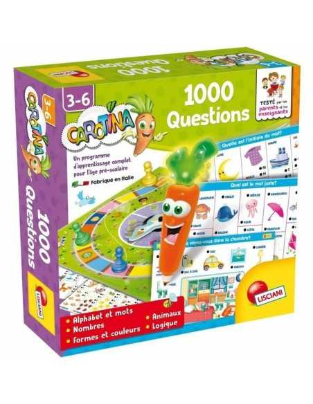 Jeu Éducation Enfant Lisciani Giochi Carotina 1000 Questions