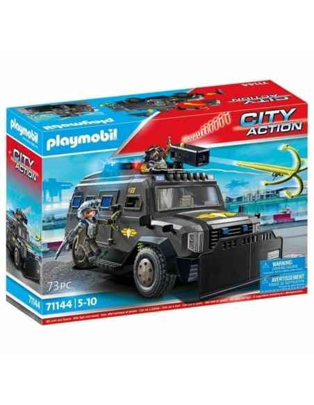 Set di giocattoli Playmobil Police car City Action Plastica