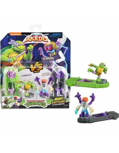 Combat figures Teenage Mutant Ninja Turtles Legends of Akedo: Donatello vs Baxter Stockman