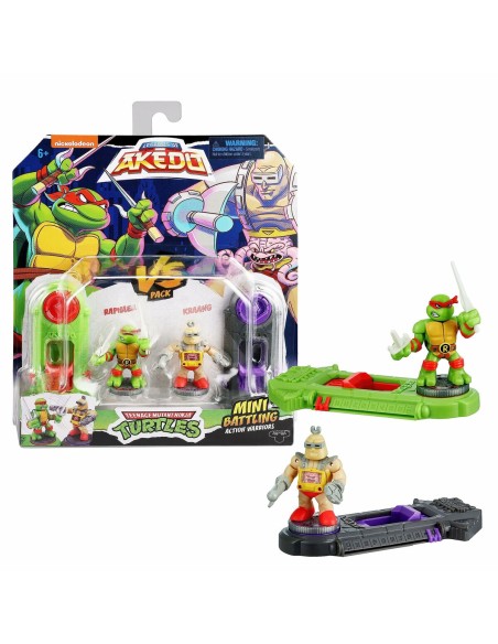 Kampffiguren Teenage Mutant Ninja Turtles Legends of Akedo: Raphael vs Kraang