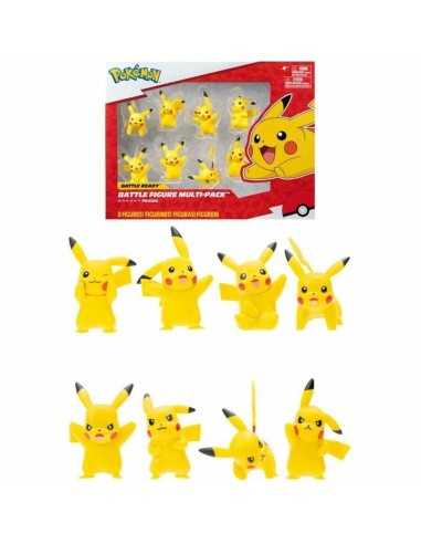 Ensemble de Figurines Pokémon Battle Ready! Pikachu