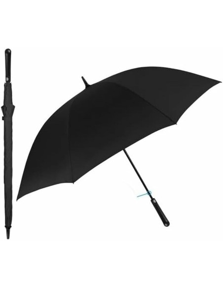 Umbrella Perletti Golf XXL Black Polyester Ø 132 cm