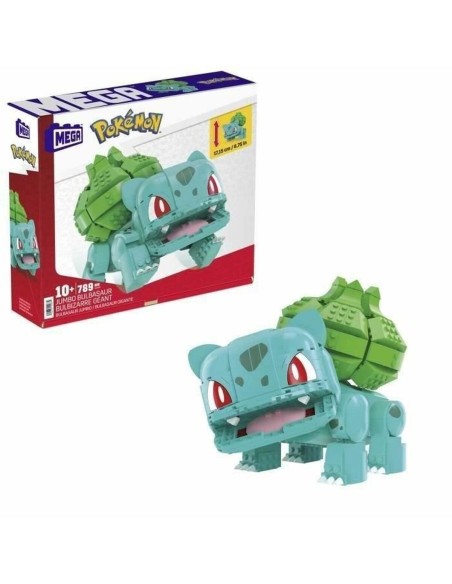 Kit di costruzione Pokémon Mega Construx - Jumbo Bulbasaur 789 Pezzi