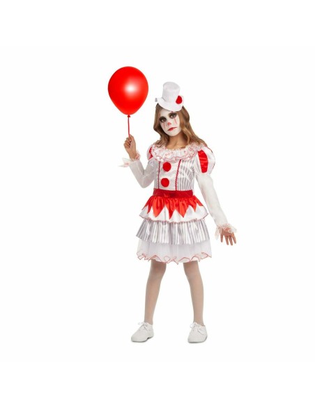 Costume for Children My Other Me Evil Female Clown 2 Pieces