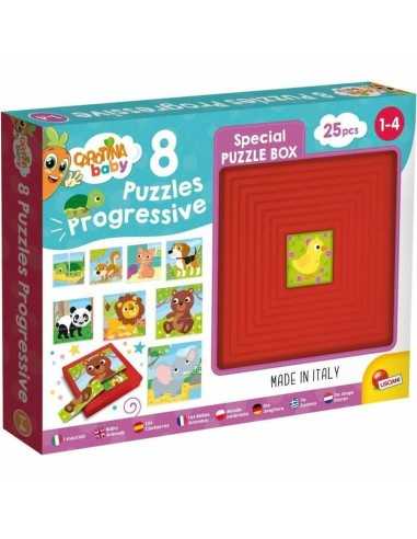 Puzzle Lisciani Giochi Carotina Baby 8 Puzzles Progressive