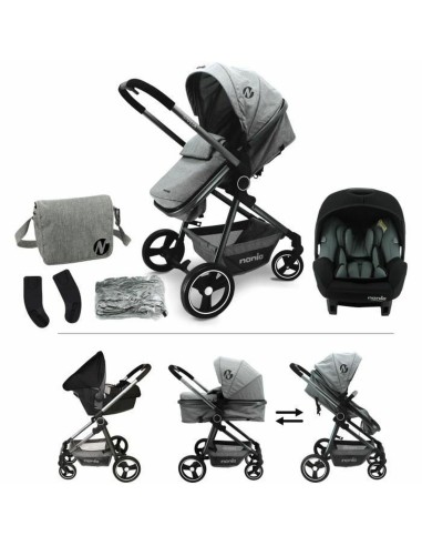 Passeggino per Bambini Nania Grigio