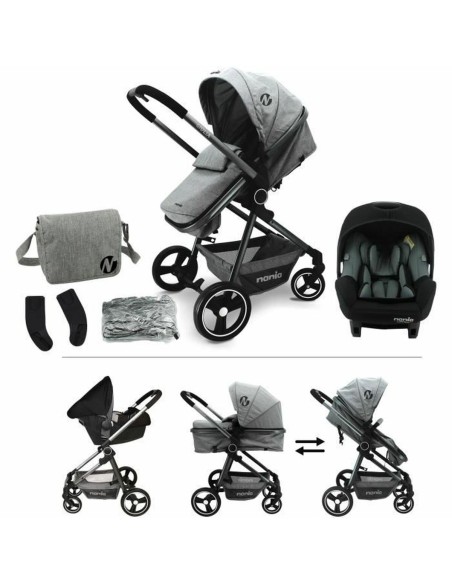 Passeggino per Bambini Nania Grigio