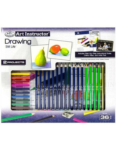 Kit de Dessin Royal & Langnickel Art Instructor 36 Pièces