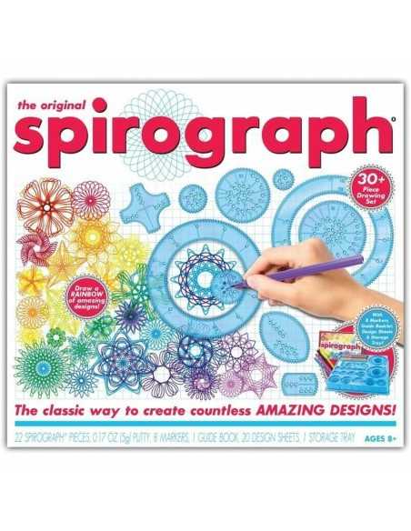 Set da Disegno Spirograph Silverlit 30 Pezzi