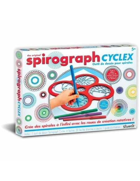 Kit de Dessin Spirograph Silverlit cyclex 1 Pièce