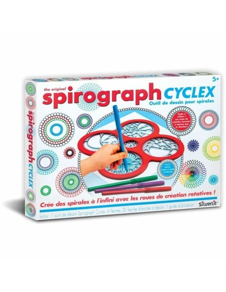 Zeichenset Spirograph Silverlit cyclex 1 Stücke