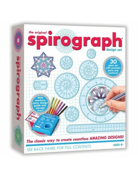 Set da Disegno Spirograph Silverlit 30 Pezzi