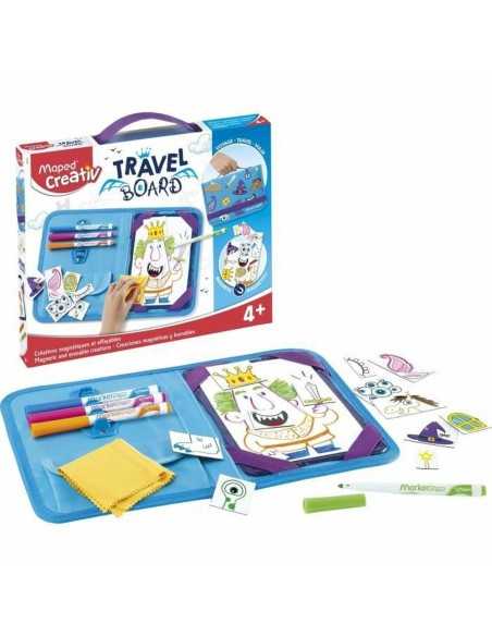 Drawing Set Maped Travel Board 20 Pieces