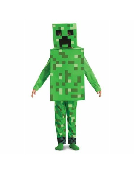 Costume per Bambini Minecraft Creeper 3 Pezzi Verde