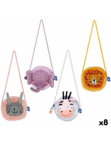 Bag Oxford Animal Besties Ø 10 cm (8 Units)