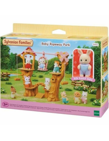 Playset Sylvanian Families The Baby Zip Line 24 Pièces