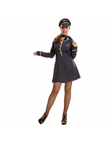 Costume for Adults Air Hostess 3 Pieces