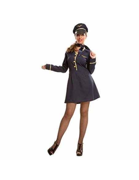 Costume for Adults Air Hostess 3 Pieces