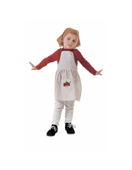 Costume for Children Nagore Brown Chestnut seller, female