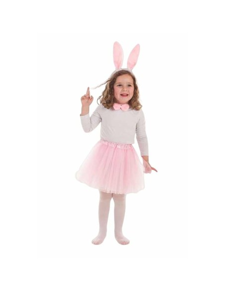 Costume for Children Tutu Pink Light Pink Little Rabbit 4 Pieces