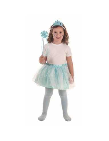 Verkleidung für Kinder Blau Schneeprinzessin (3 Stücke)