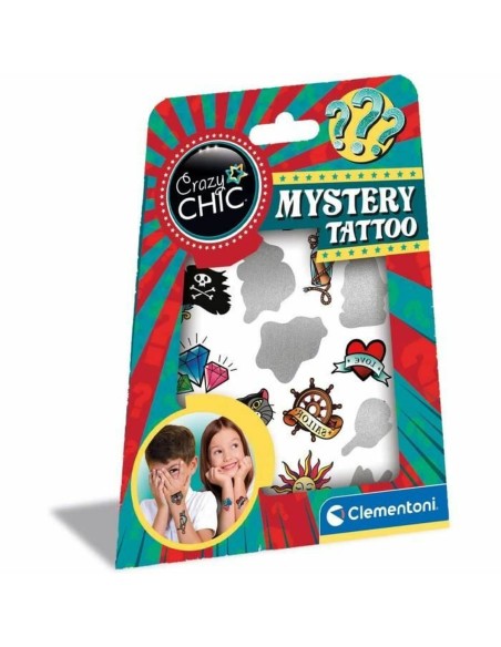 Set Attività Manuali Clementoni 17 Temporary Mystery Tattoos