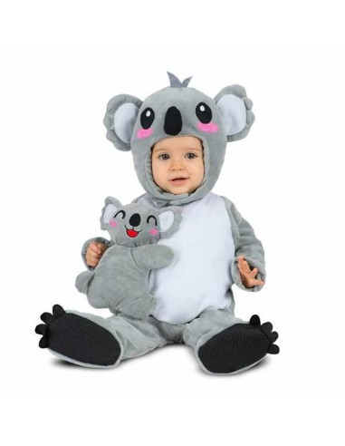 Costume for Babies My Other Me Grey Koala 4 Pieces