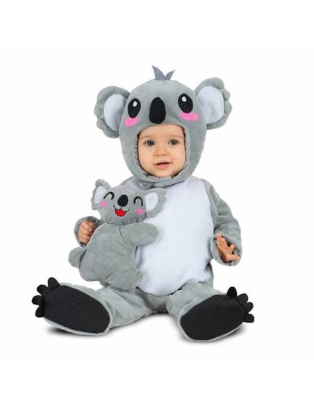 Costume for Babies My Other Me Grey Koala 4 Pieces