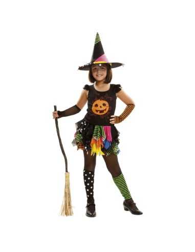 Costume for Children My Other Me Pumpkin Witch 10-12 Years (4 Pieces)