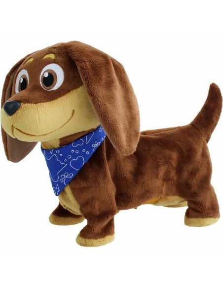 Peluche qui bouge Goliath Chien 28 cm