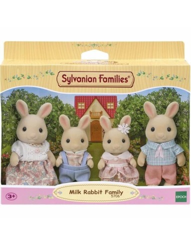 Figure Sylvanian Families 5706 Rabbit Family 4 Pieces