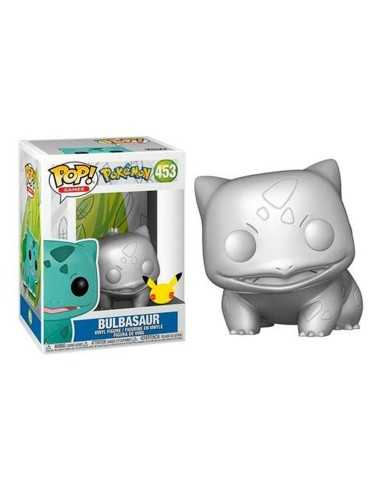 Personaggio Funko Pop! Bulbasur Nº453 in metallo Argentato