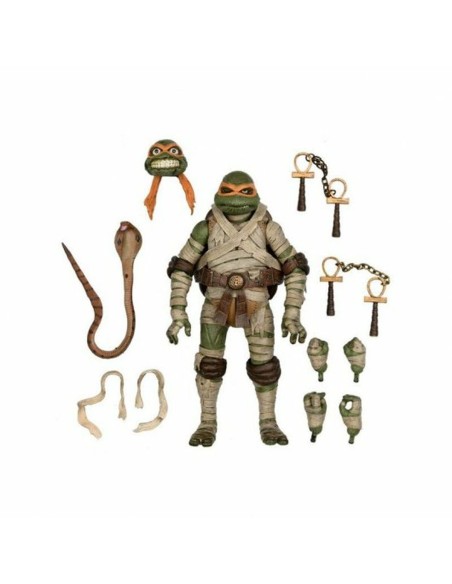 Action Figure Neca Michelangelo Mummy Modern