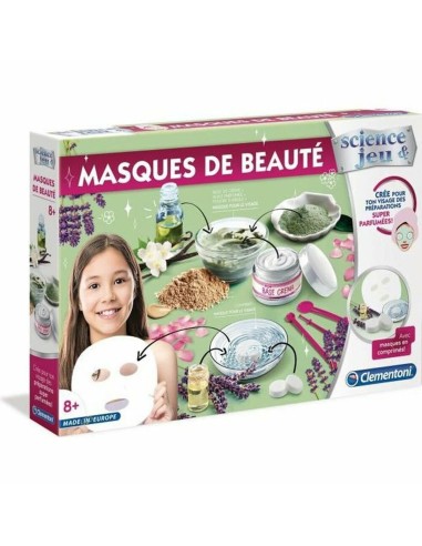 Schminkset für Kinder Clementoni Science & Jeu Beauty masks (FR) Bunt