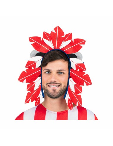 Haube My Other Me Rot Atlético de Madrid Verkleidung für Erwachsene