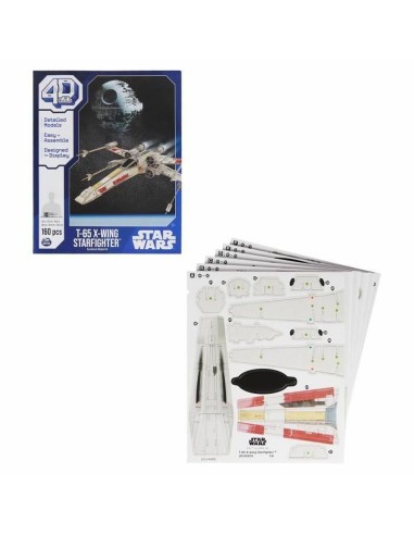 Construction set Star Wars T-65 X-Wing Starfighter 160 Pieces 38 x 34,5 x 26 cm Multicolour